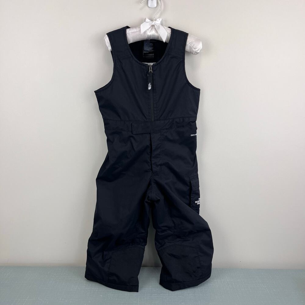 The North Face Kids Insulated Dryvent Snowsuit Bibs Black 2T